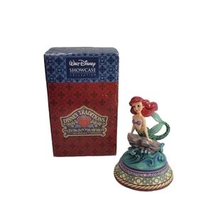 Jim Shore Part of Your World The Little Mermaid Ariel Music Rotating Disney Rare